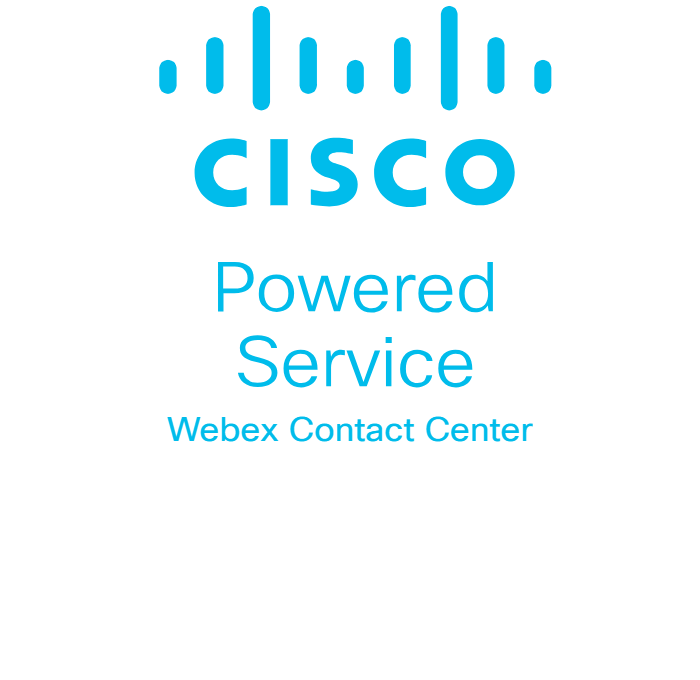 Cisco powered-service-logo Webex Contact Center